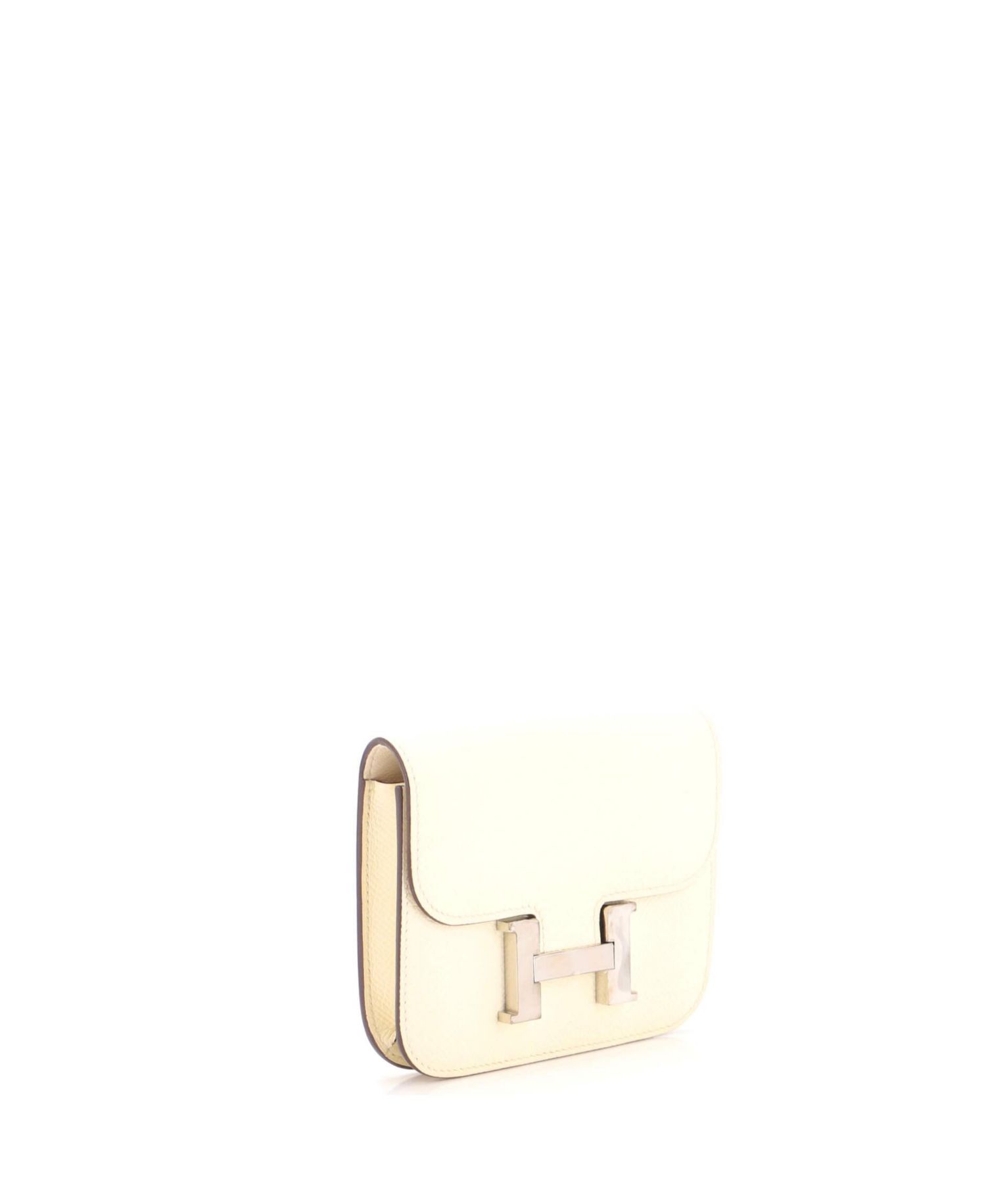 Pre-Owned Hermes Constance Slim Wallet Epsom