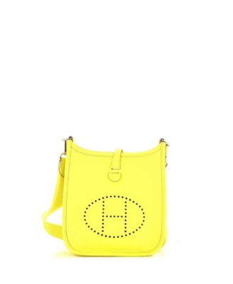 Pre-Owned Hermes TPM Evelyne Bag Gen III Clemence