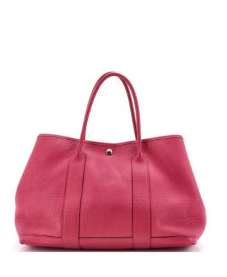 Pre-Owned Hermes 36 Garden Party Tote Leather