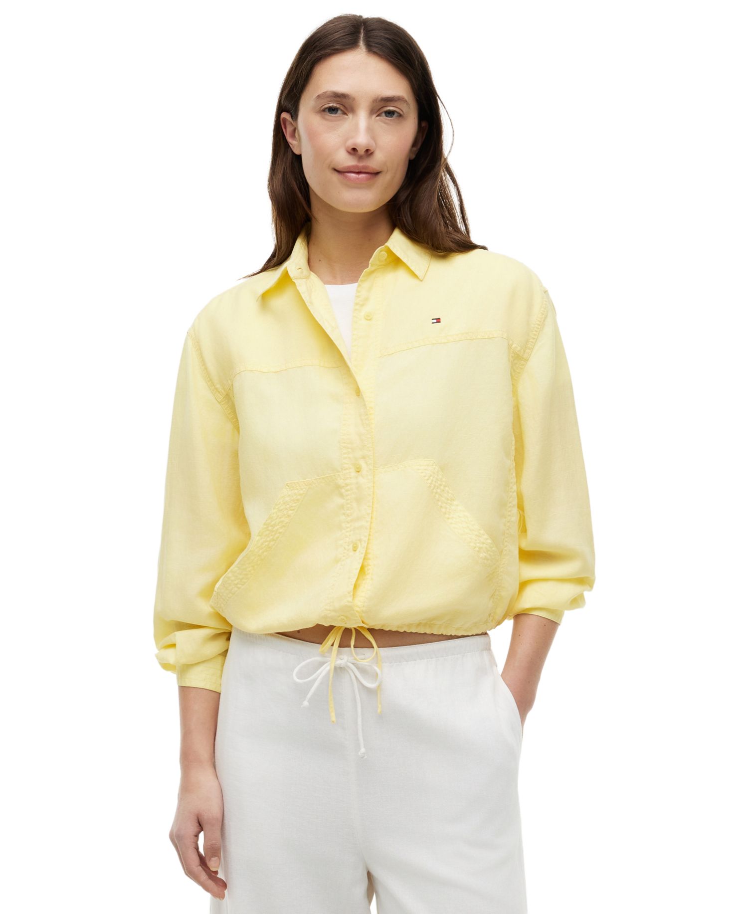 Women's Collared Long-Sleeve Shirt