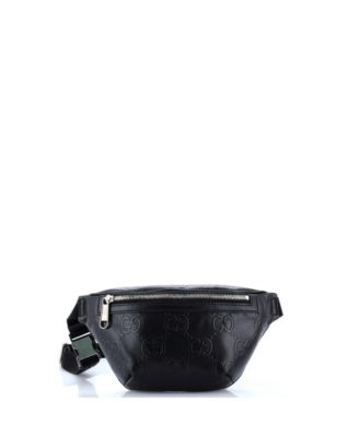 Small Belt Bag GG Embossed Perforated Leather