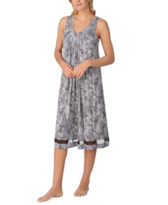 Women's Printed Sleeveless Night Gown