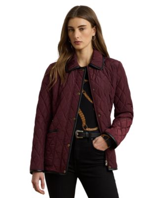 Women's Quilted Velboa-Lined Jacket, Created for Macy's