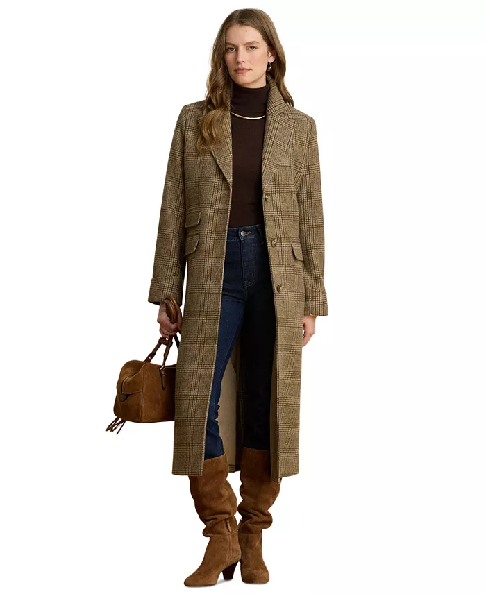 Women's Collared Wool Walker Coat