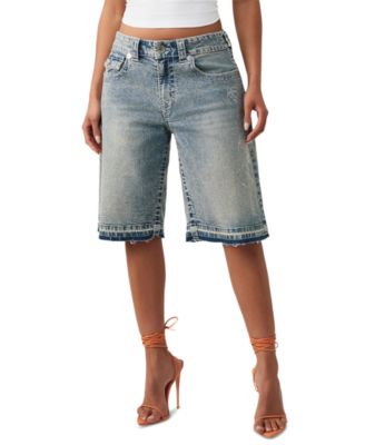 Women's Jessie Mid-Rise Baggy Denim Shorts
