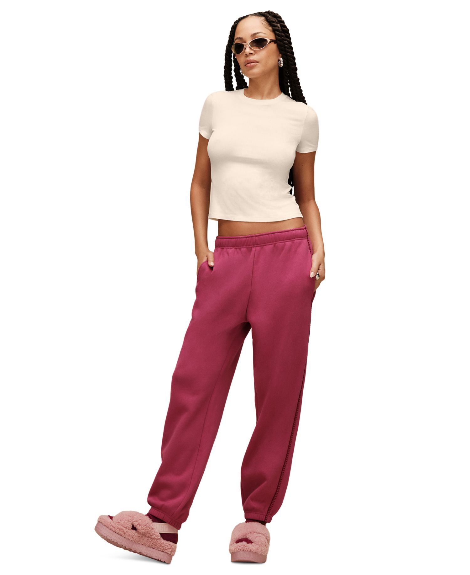 Women's Classic Fleece Pull-On Sweatpants