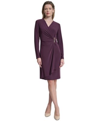 Women's V-Neck Wrap Dress
