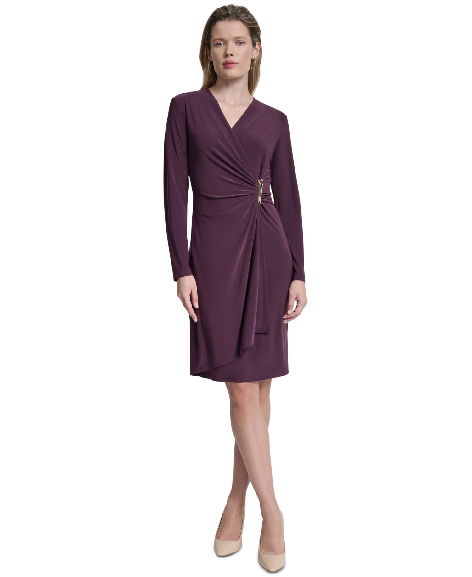 Women's V-Neck Wrap Dress