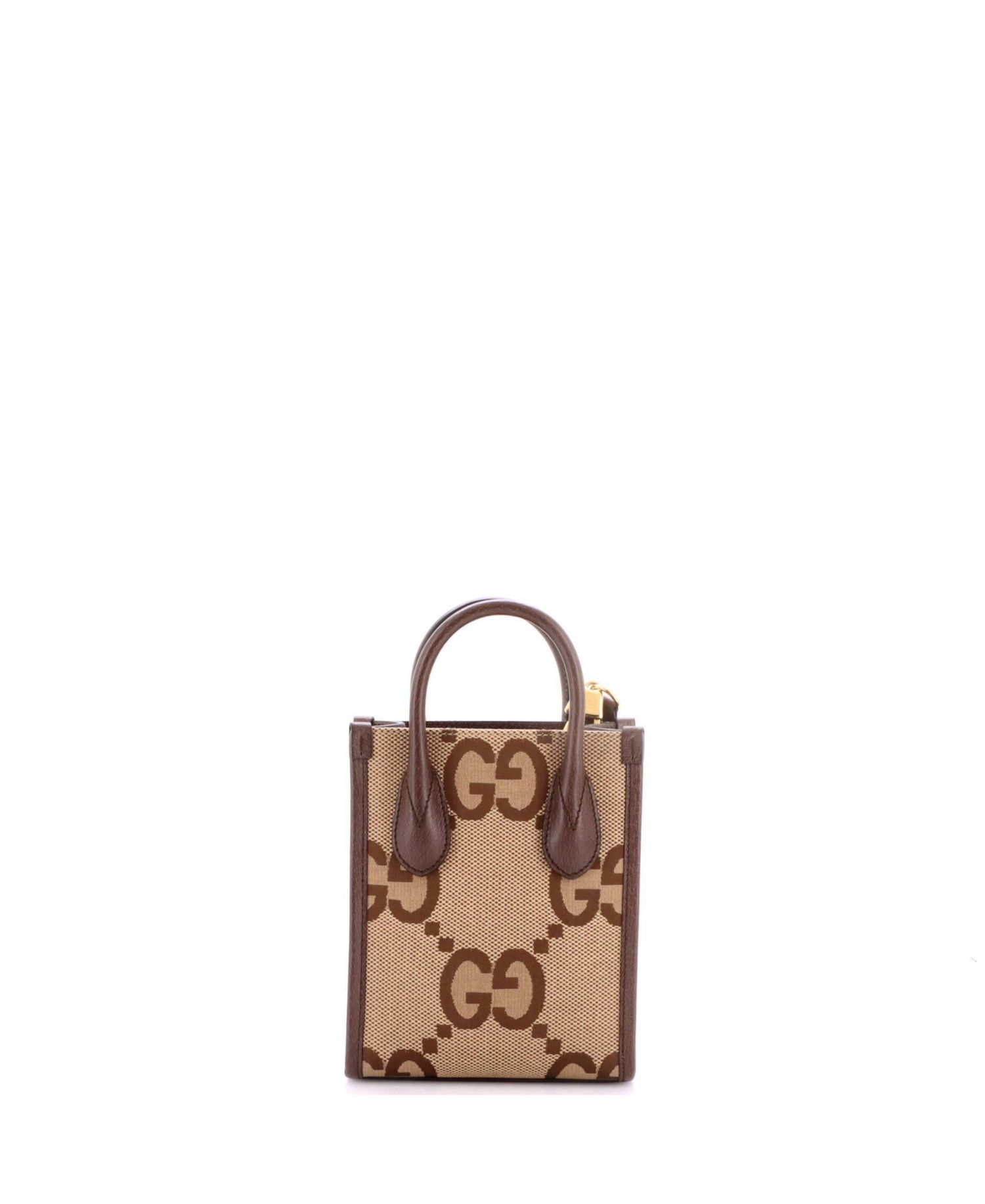 Mini Vertical Tote Jumbo GG Canvas