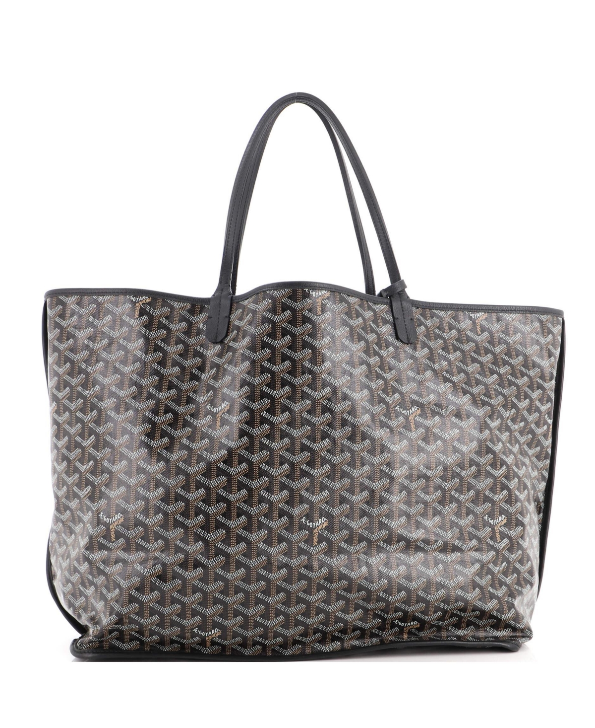 Pre-Owned Goyard Gm Anjou Reversible Tote Coated Canvas