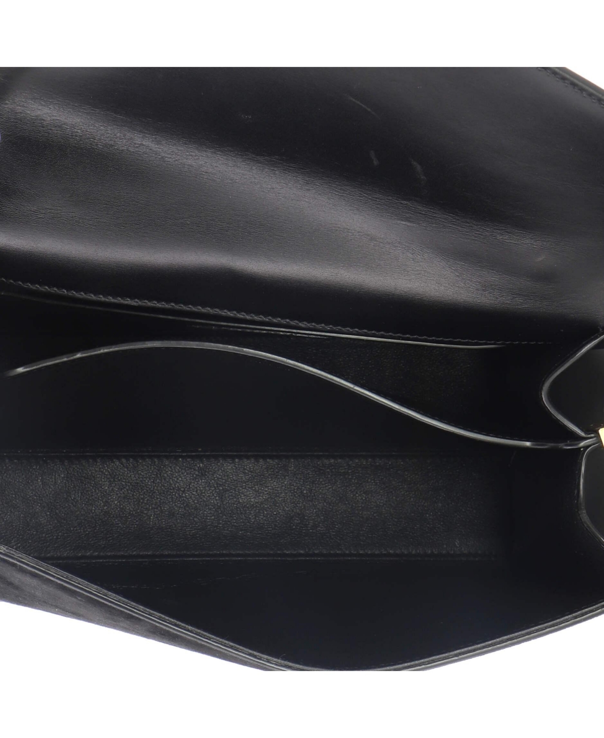 Pre-Owned Saint Laurent Medium Cassandra Top Handle Bag Leather and Suede
