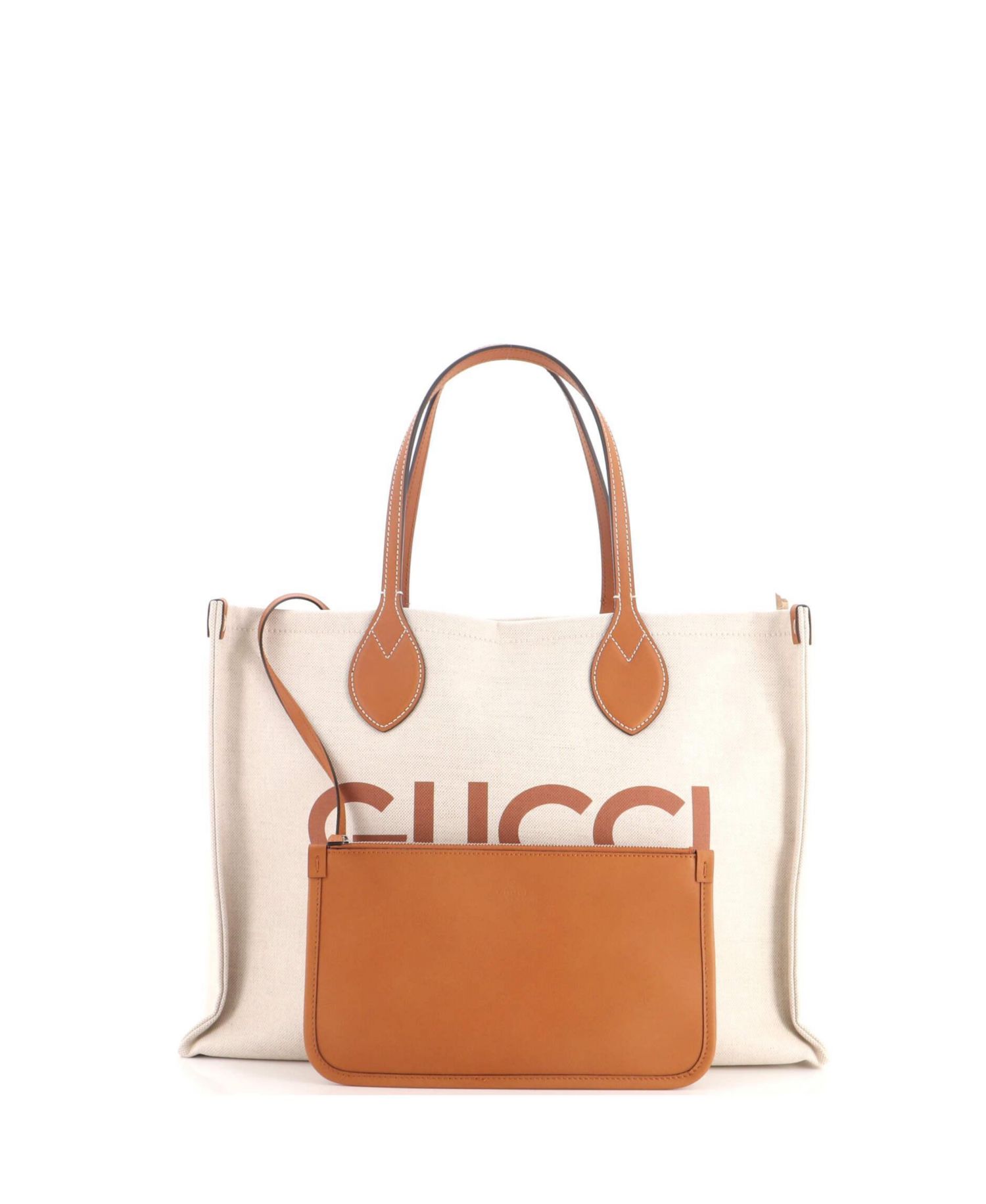 Medium Logo Shopper Tote Printed Canvas