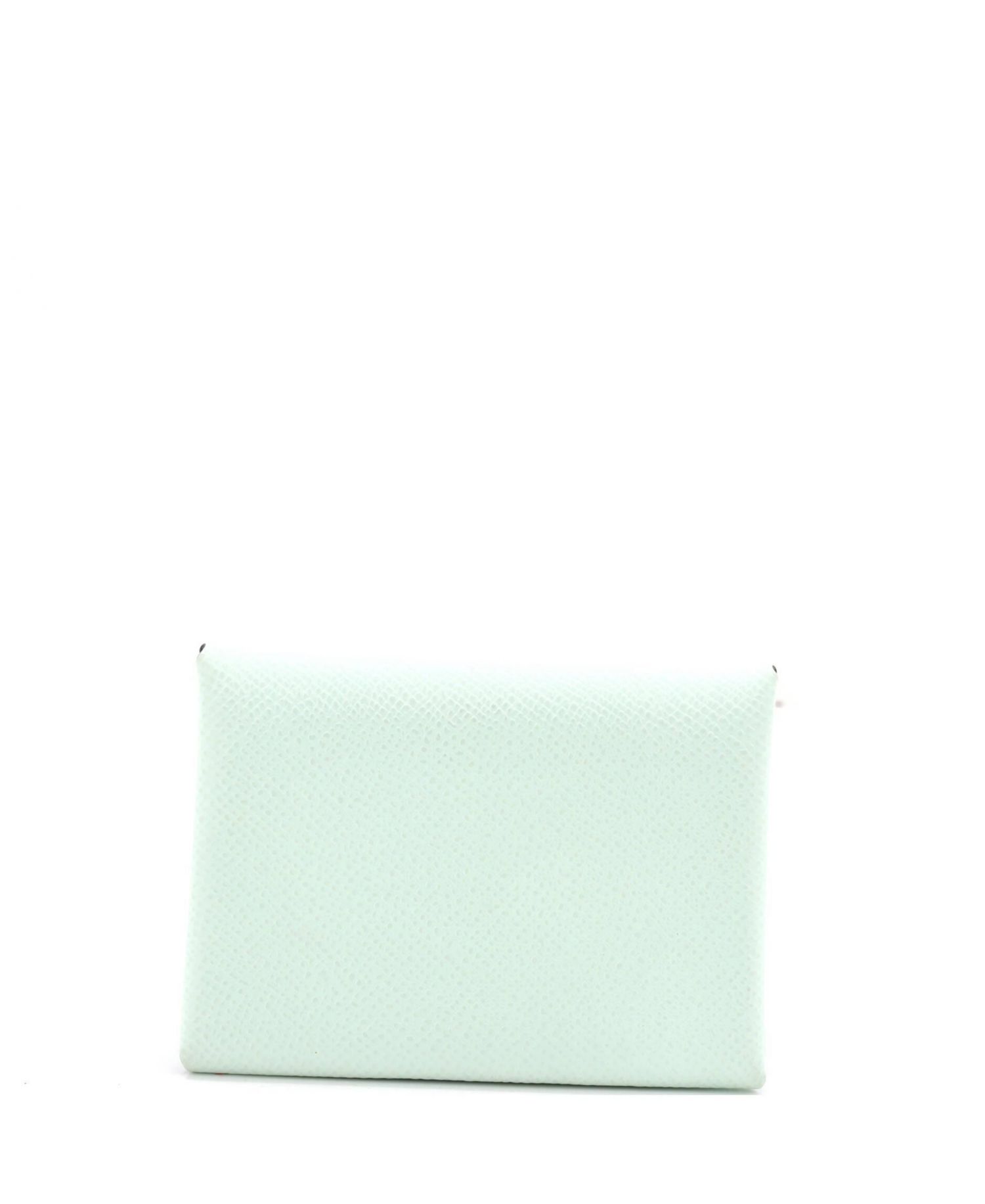 Pre-Owned Hermes Calvi Duo Card Holder Epsom