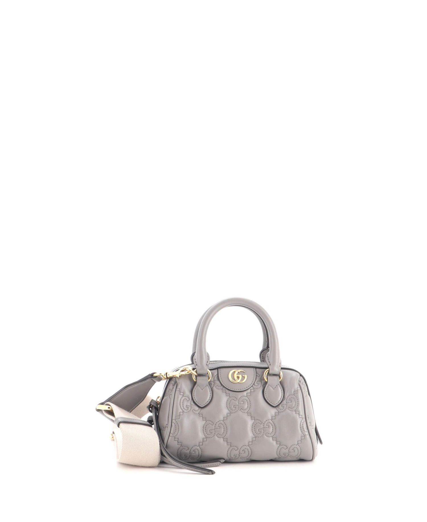 Mini Ophidia Convertible Boston Top Handle Bag GG Matelasse Leather