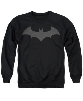 Men's Hush Logo Long-Sleeve Graphic Crewneck Sweatshirt