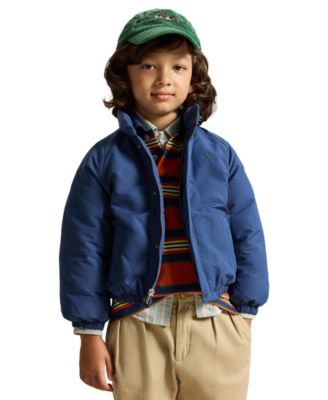 Boys' 2T-7 Down Mockneck Jacket