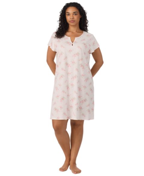 Женские платья Lauren Ralph Lauren Plus Size Flutter-Sleeve V-Neck Gown, цвет: Розовый
