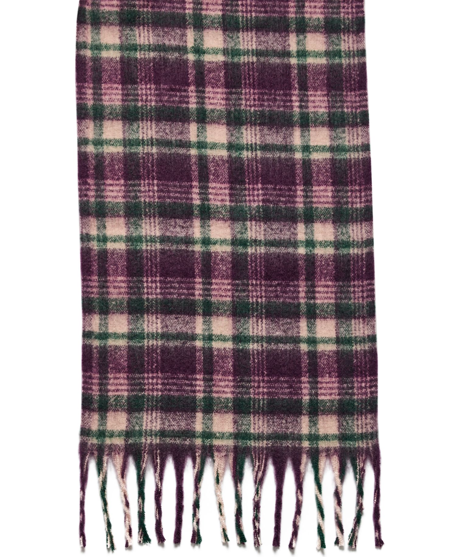 Weathered Plaid Lofty Scarf