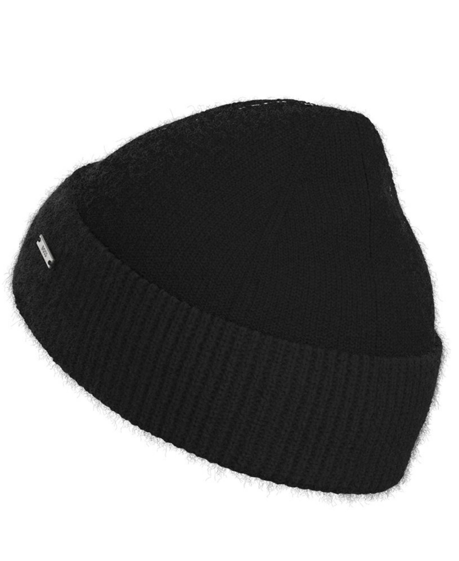 Boss Men's Ribbed Cashmere Beanie Hat