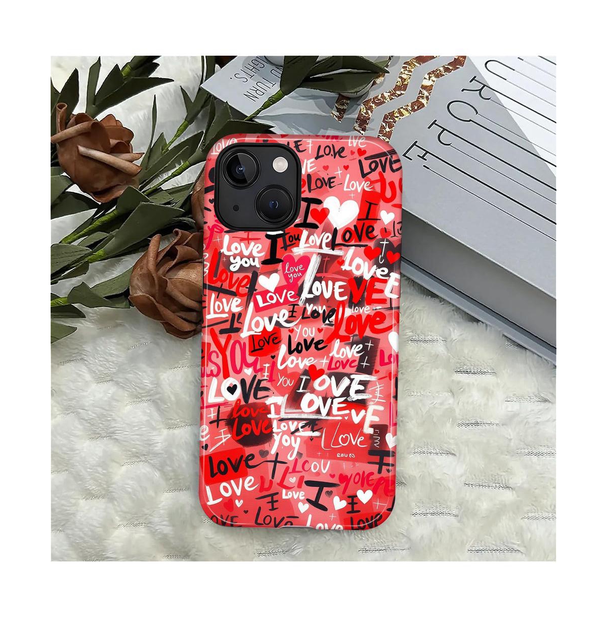 Lisen Phone Case Compatible with Apple iPhone Air, 2-Layer Durable, Love Overload