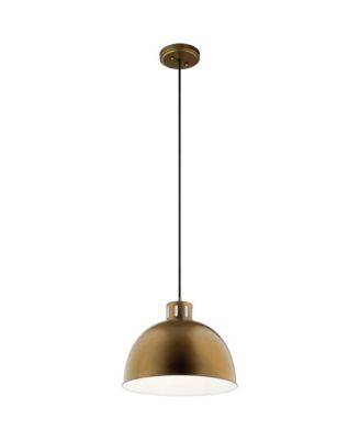 Zailey 15 3/4" Wide Natural Brass Pendant Light
