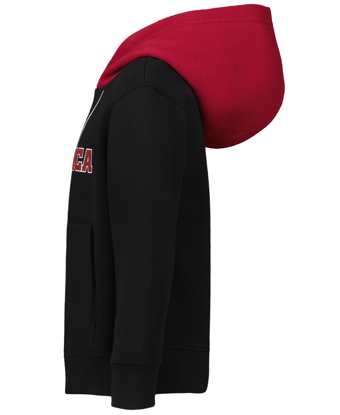 Худи Nautica Contrast Hood Fleece для мальчиков, цвет: Чёрный — фото 3