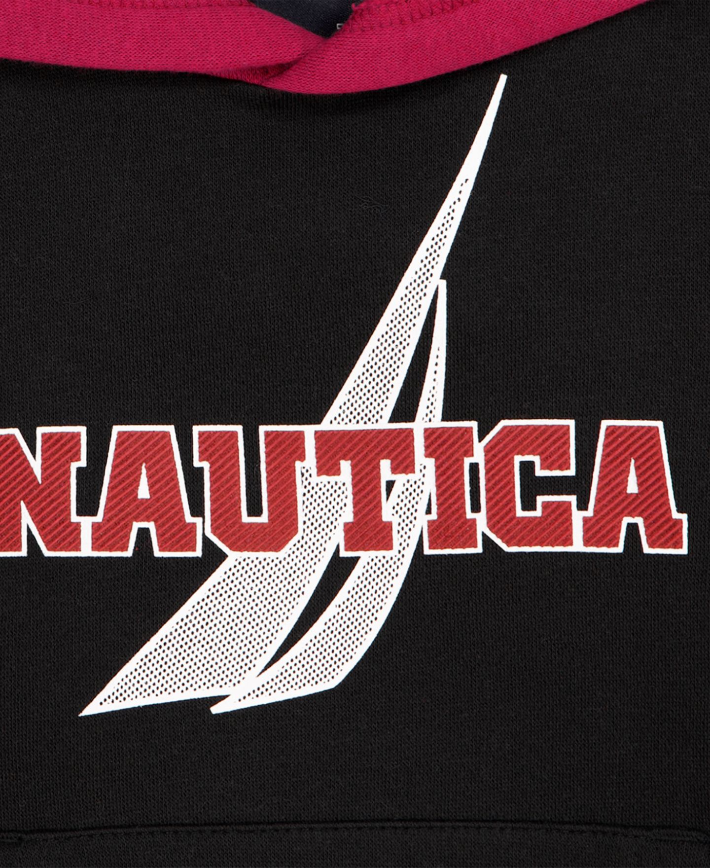 Худи Nautica Contrast Hood Fleece для мальчиков, цвет: Чёрный — фото 5