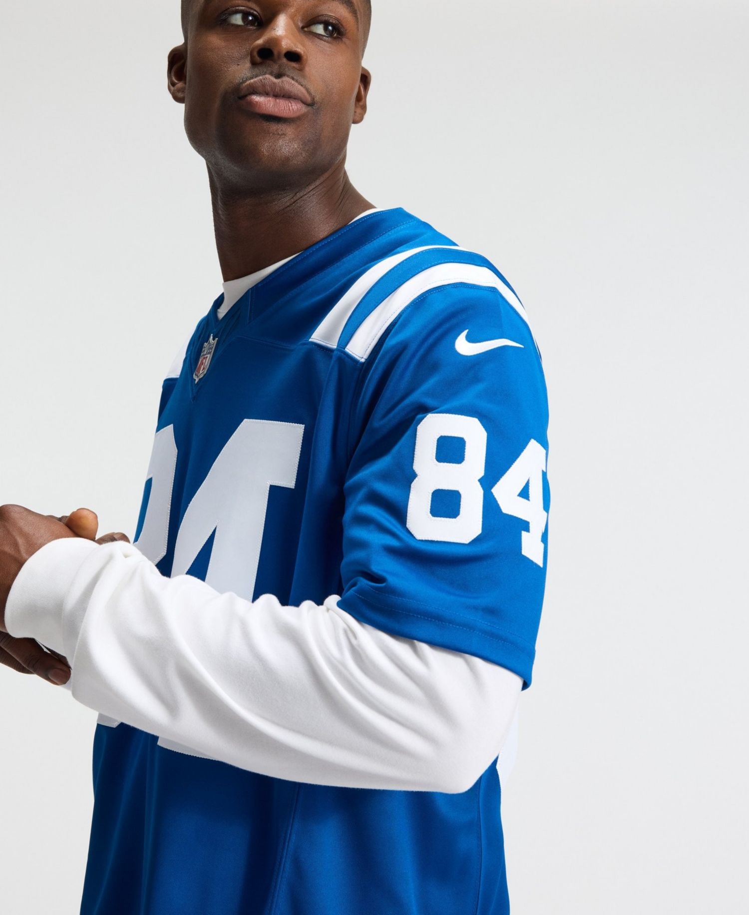 Men's Tyler Warren Royal Indianapolis Colts Vapor F.U.S.E. Stitched Limited Jersey