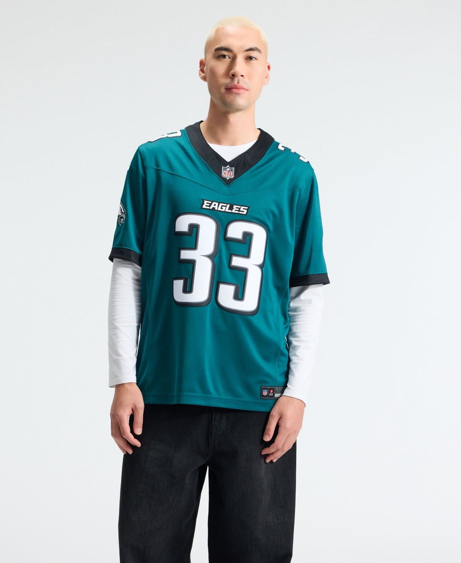 Men's Cooper DeJean Midnight Green Philadelphia Eagles Vapor F.U.S.E. Stitched Limited Jersey