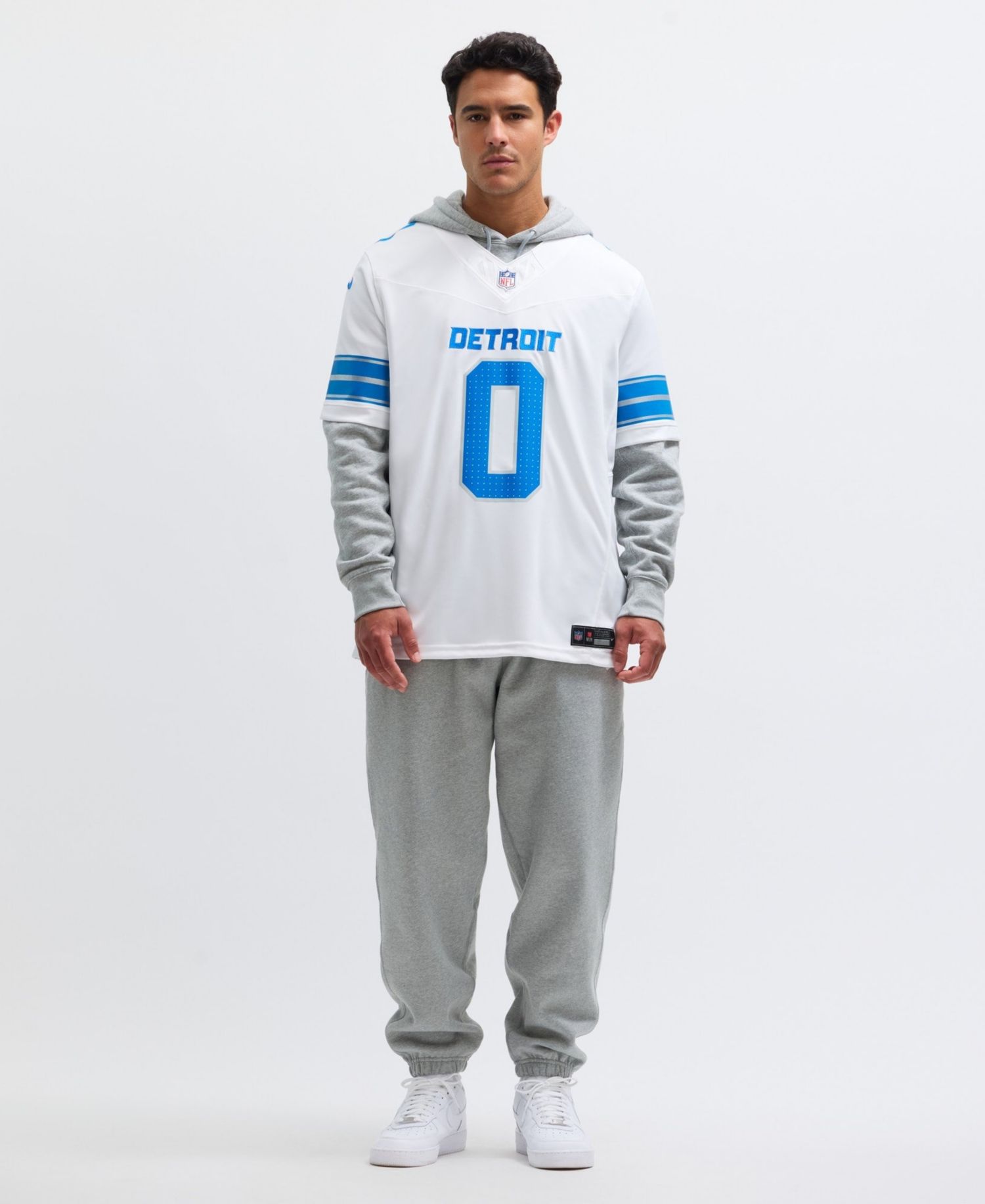 Men's Jahmyr Gibbs White Detroit Lions Vapor F.U.S.E. Limited Jersey