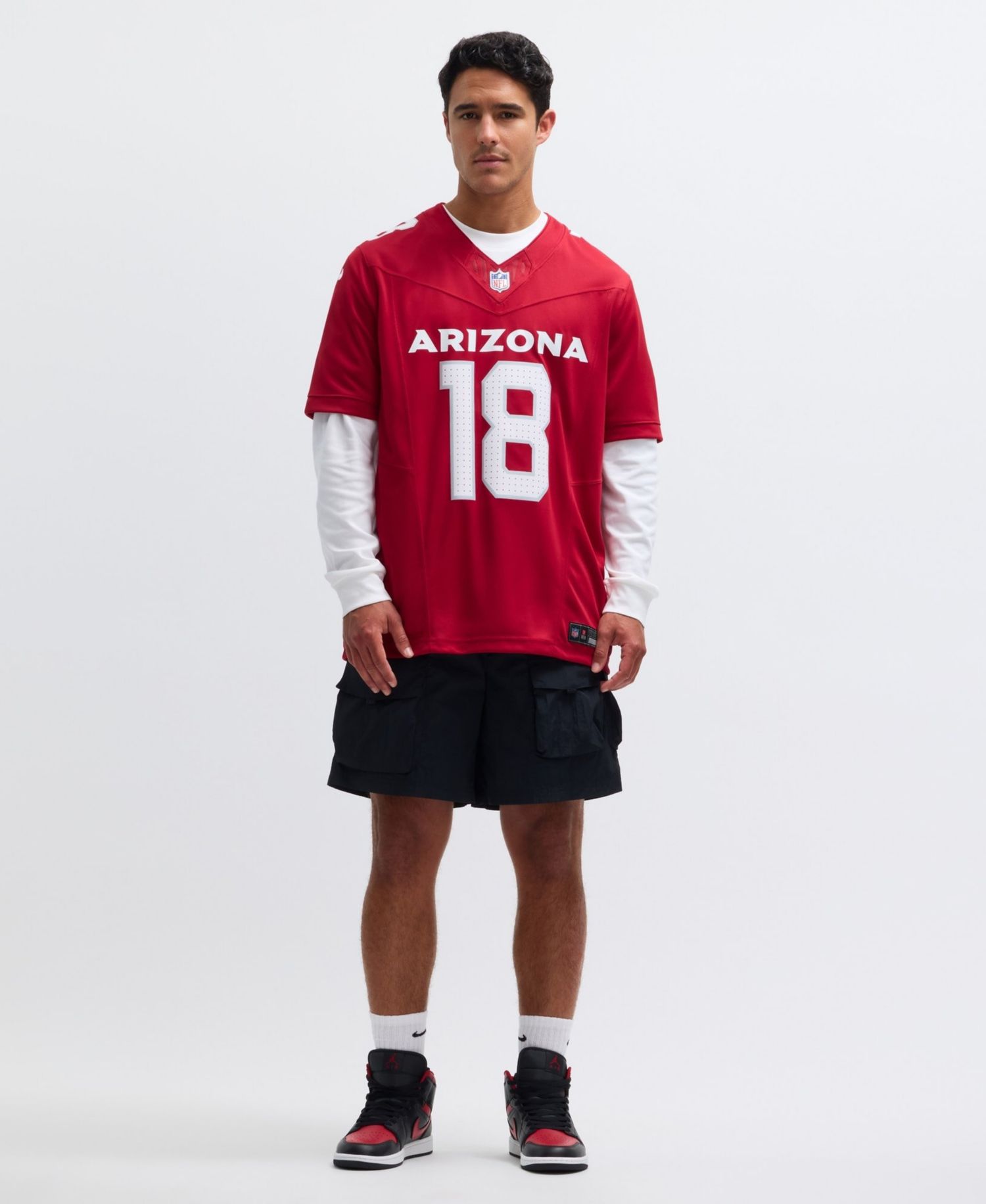 Men's Marvin Harrison Jr. Cardinal Arizona Cardinals Vapor F.U.S.E. Limited Jersey