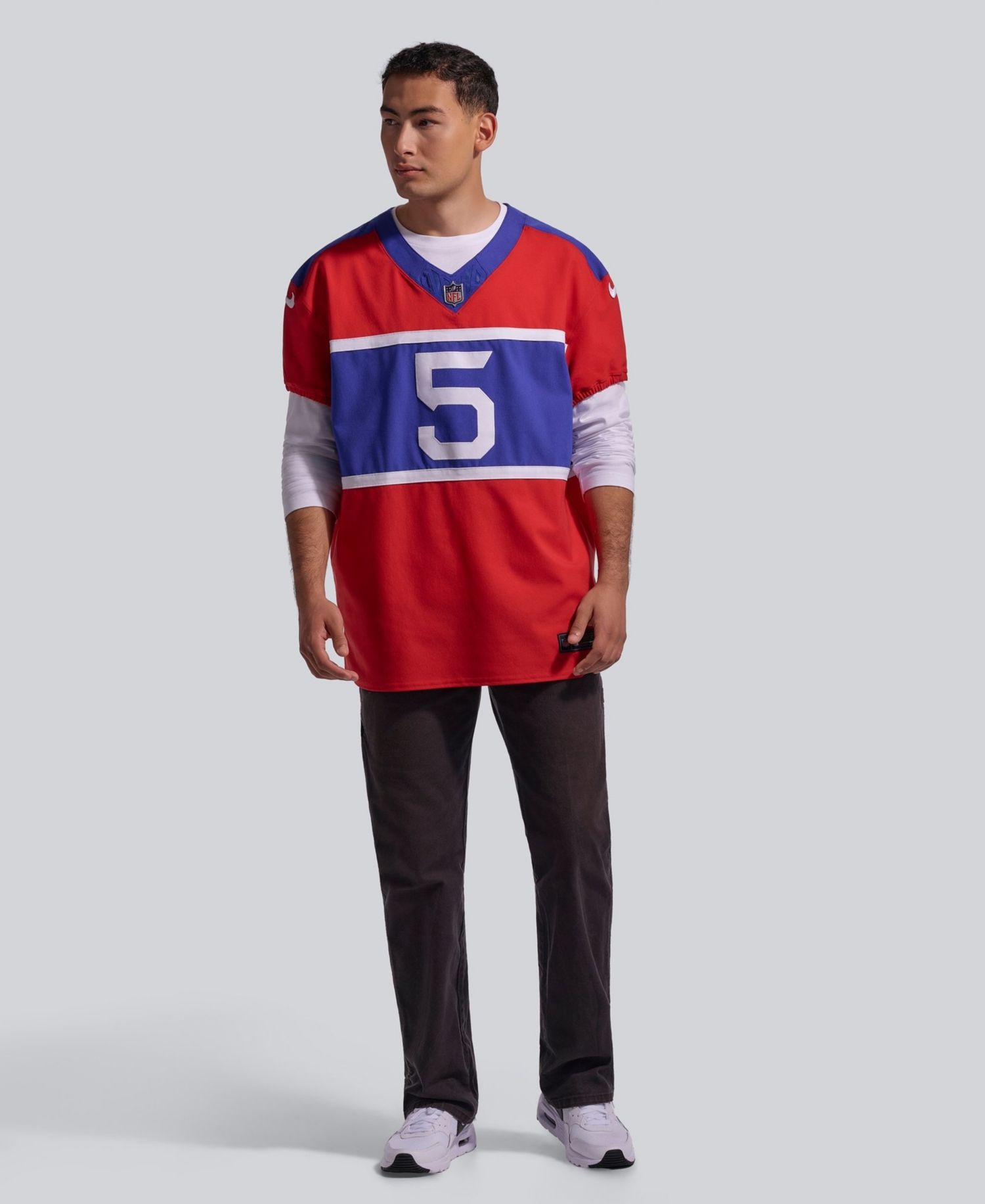 Men's Kayvon Thibodeaux Century Red New York Giants Alternate Vapor F.U.S.E. Elite Player Jersey