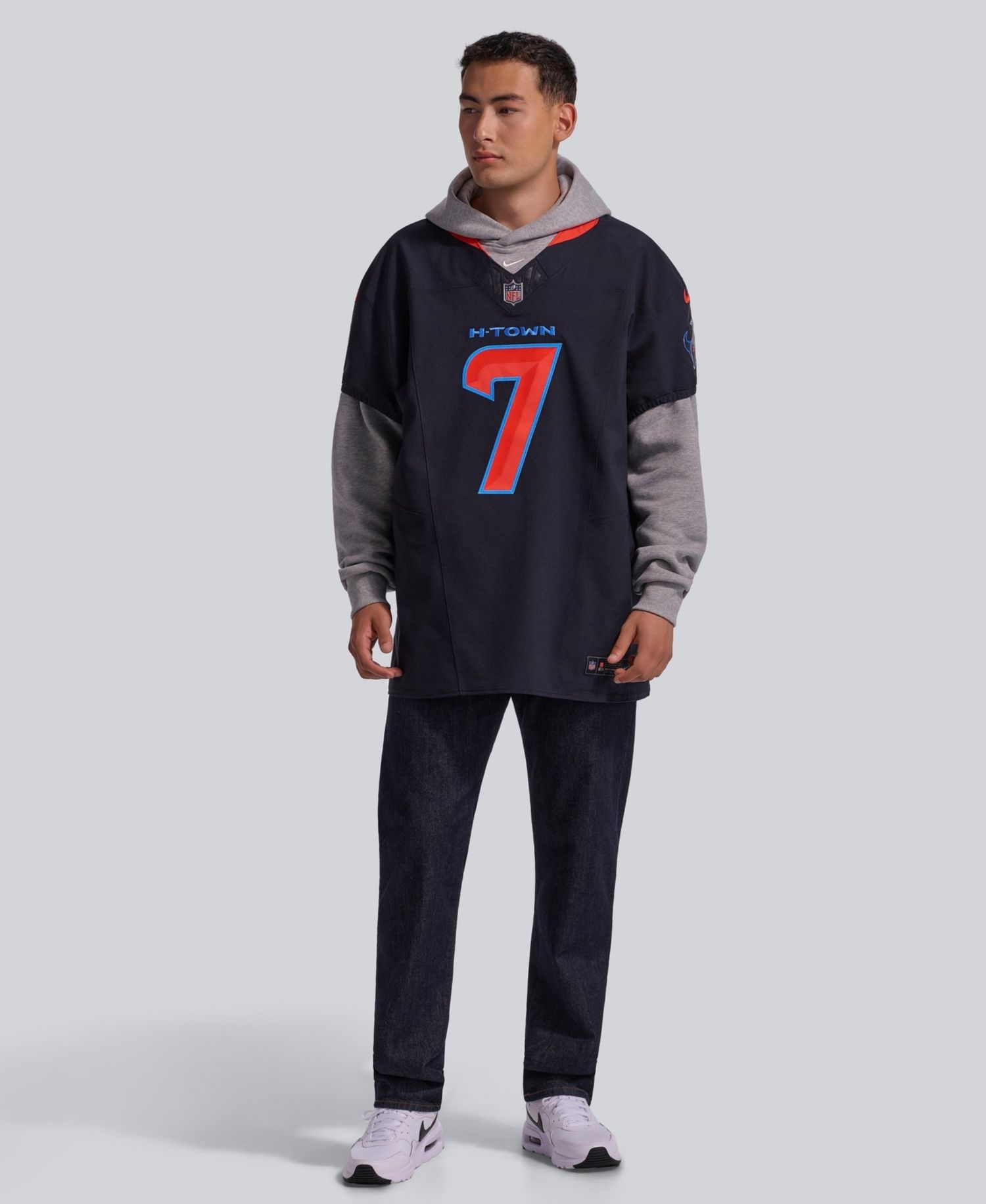 Men's C.J. Stroud Navy Houston Texans Alternate 2 Vapor F.U.S.E. Elite Jersey