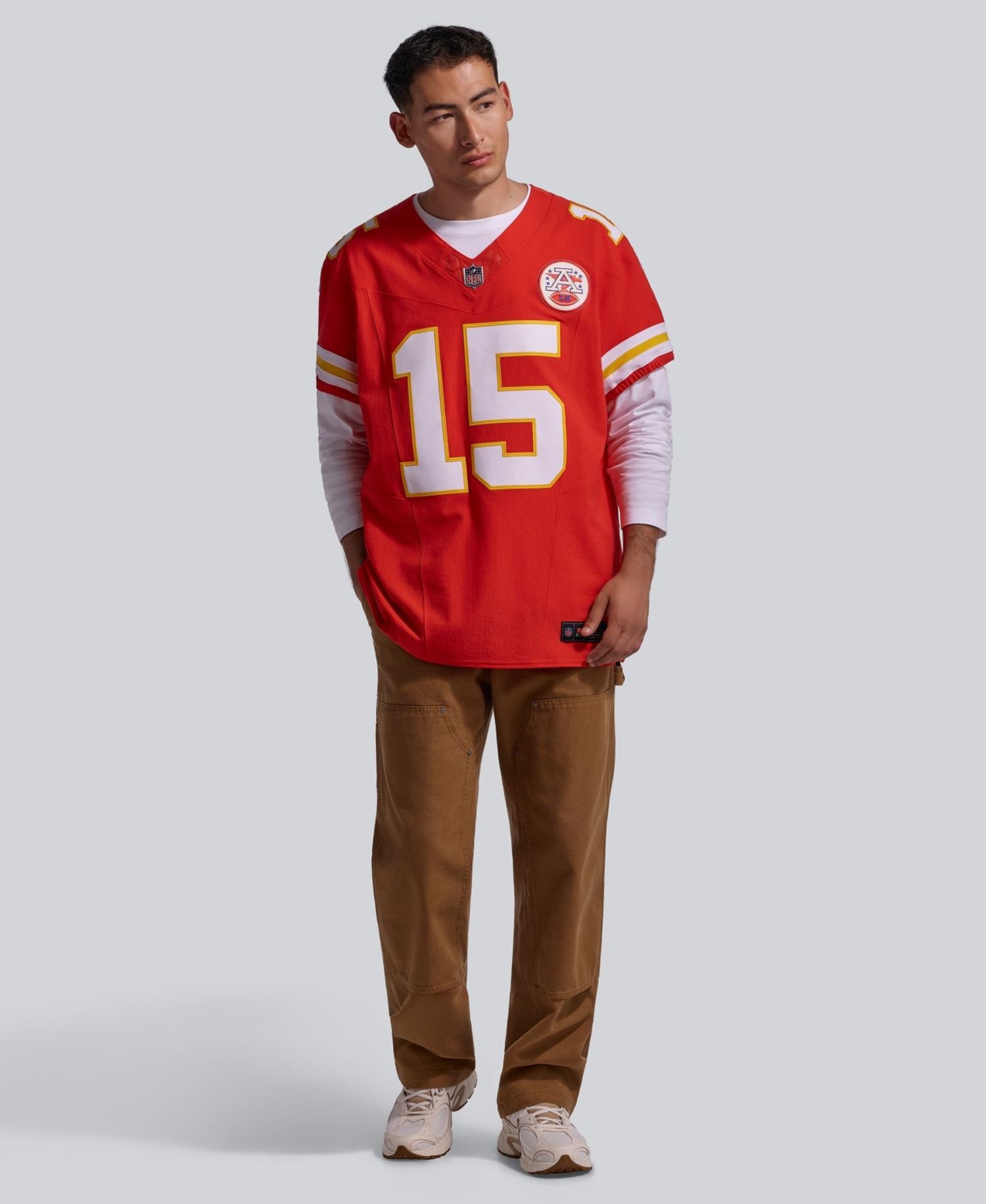 Men's Patrick Mahomes Red Kansas City Chiefs Vapor F.U.S.E. Elite Jersey