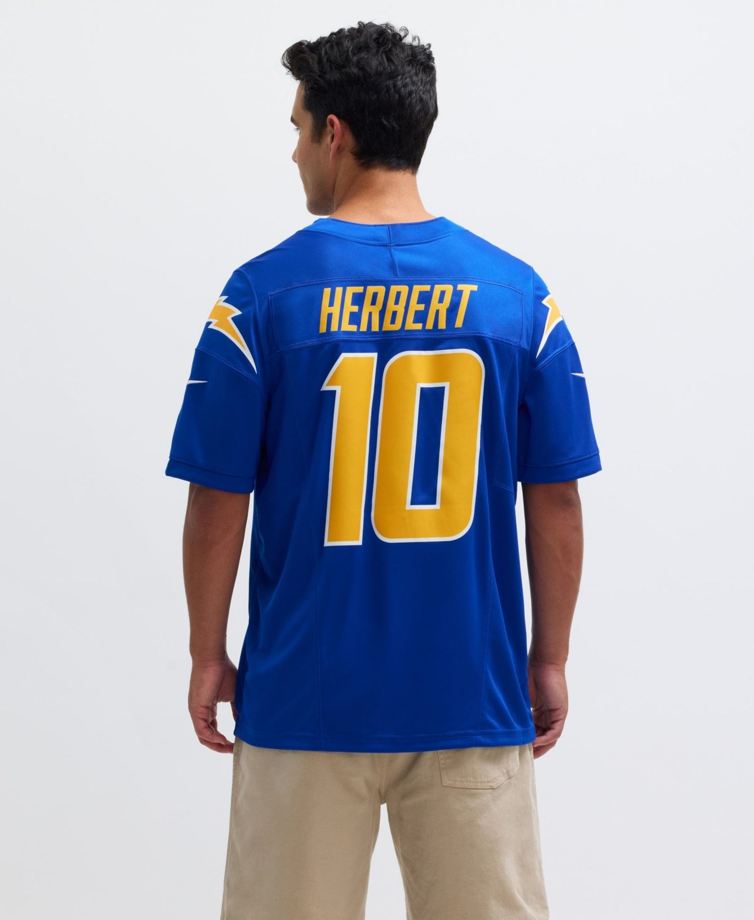 Men's Justin Herbert Los Angeles Chargers Vapor F.U.S.E. Limited Jersey