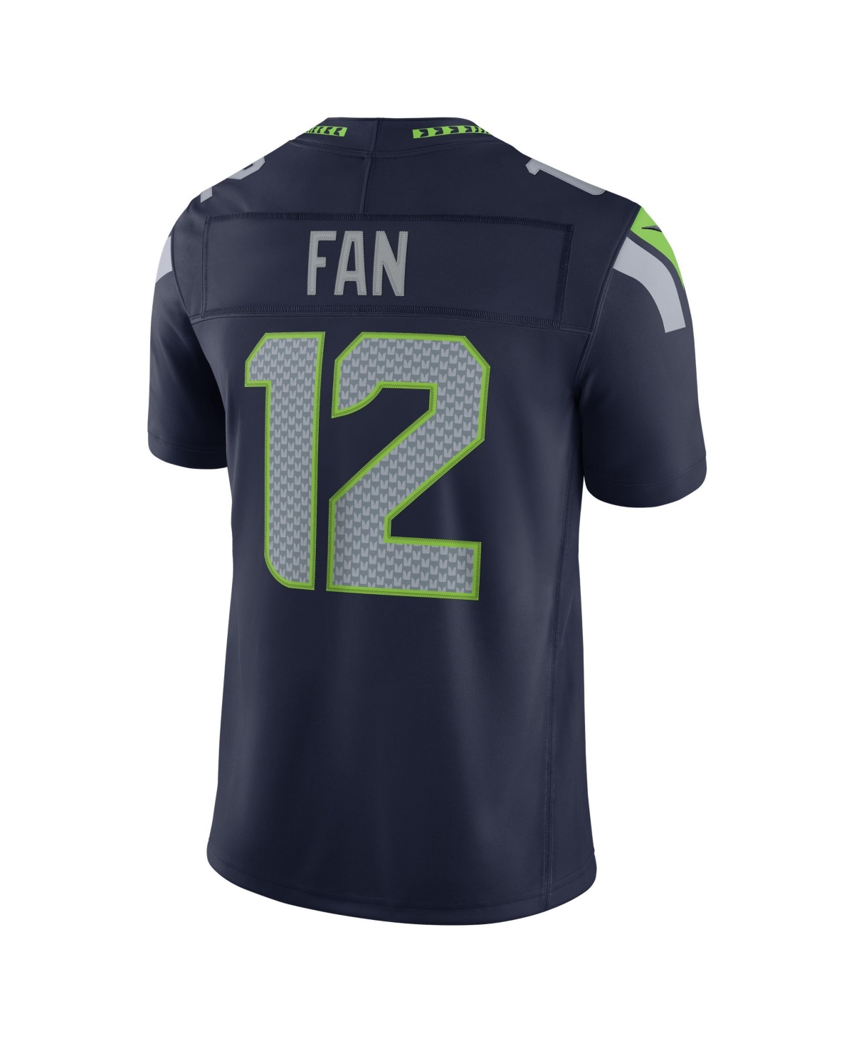 Nike Men's 12s College Navy Seattle Seahawks Vapor F.u.s.e. Stitched Limited Jersey