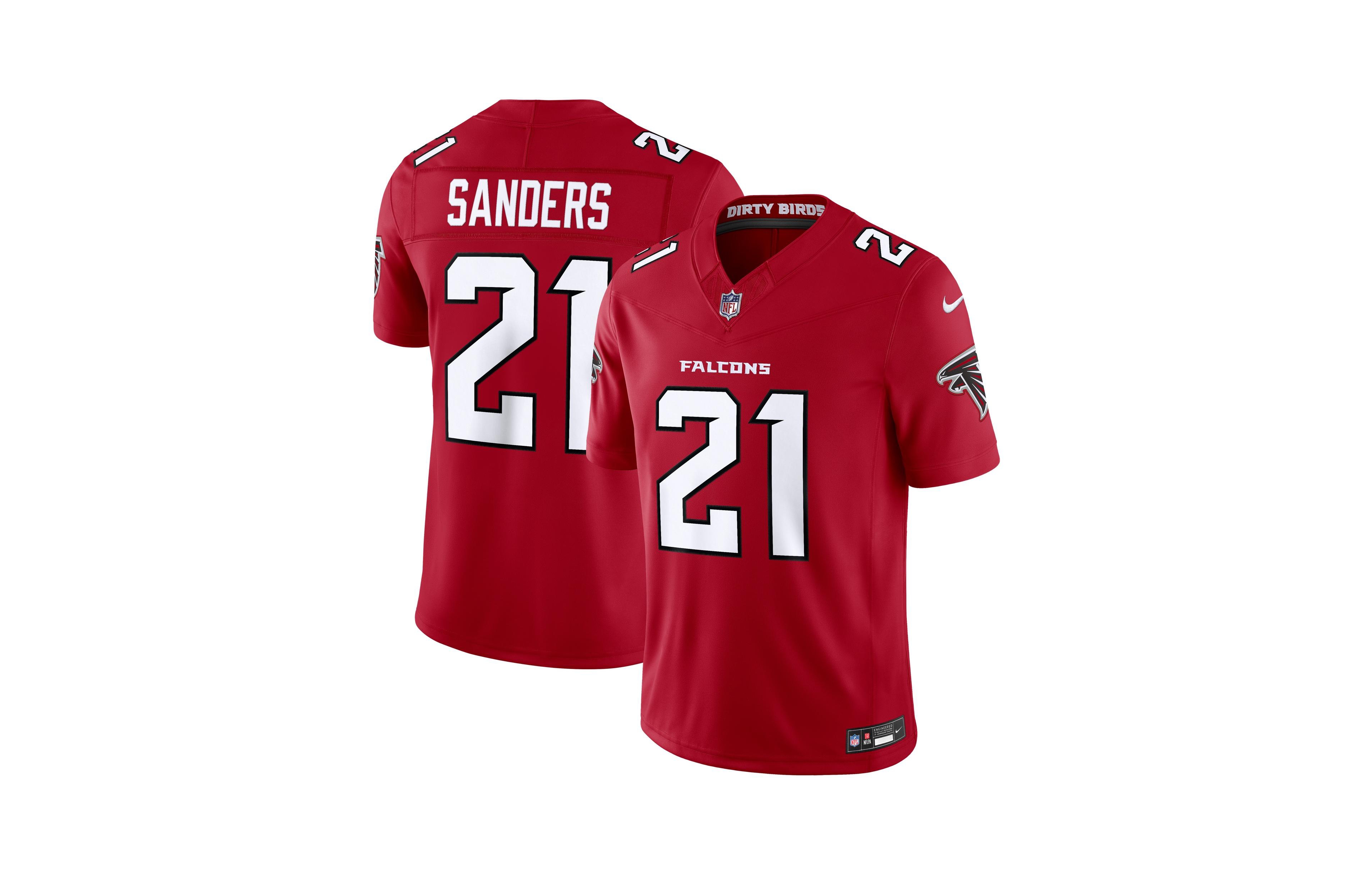 Nike Men's Atlanta Falcons Deion Sanders Vapor F.u.s.e. Limited Jersey