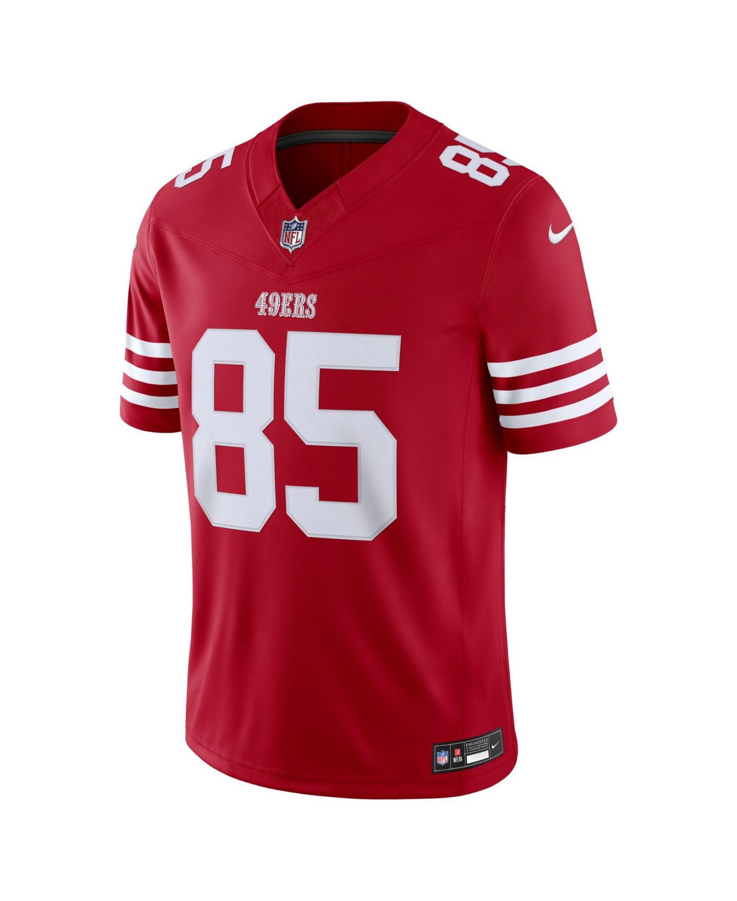 Мужское джерси Nike George Kittle San Francisco 49ers Vapor F.U.S.E. Limited, Scarlet — фото 2