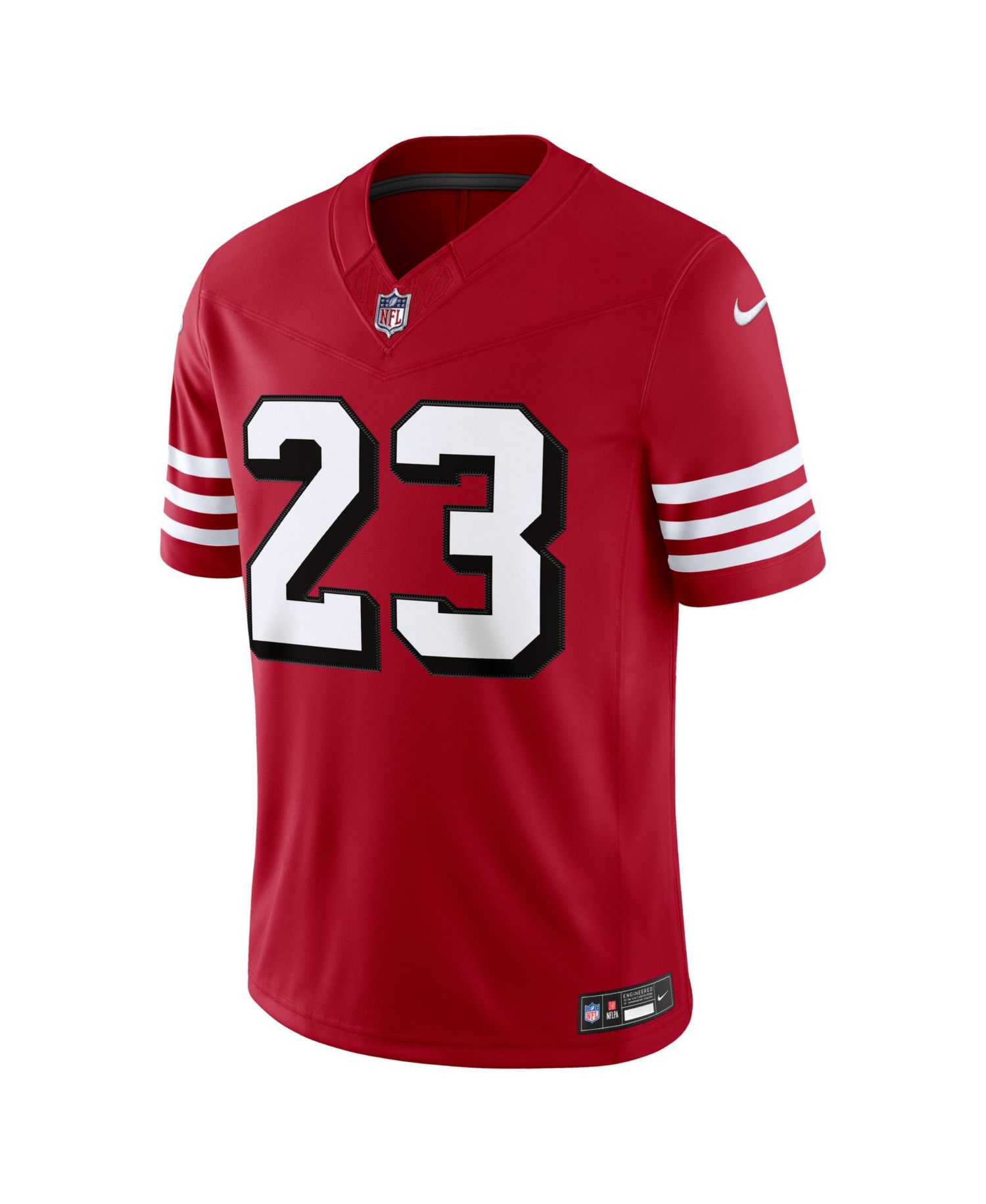 Men's San Francisco 49ers Christian McCaffrey Vapor F.U.S.E. Alternate Jersey