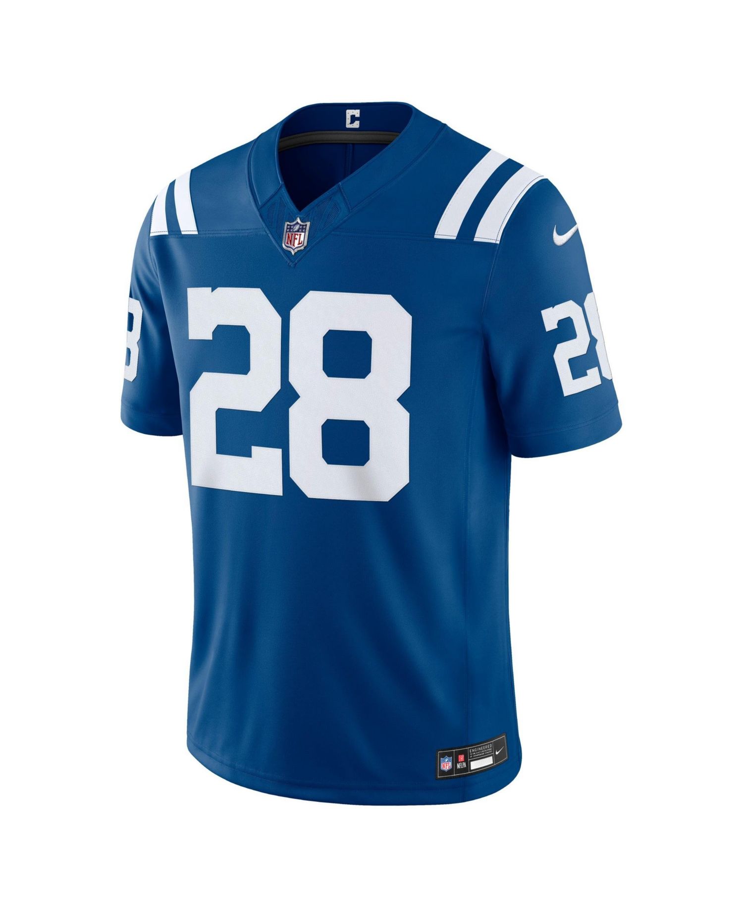 Men's Jonathan Taylor Royal Indianapolis Colts Vapor F.U.S.E. Stitched Limited Jersey