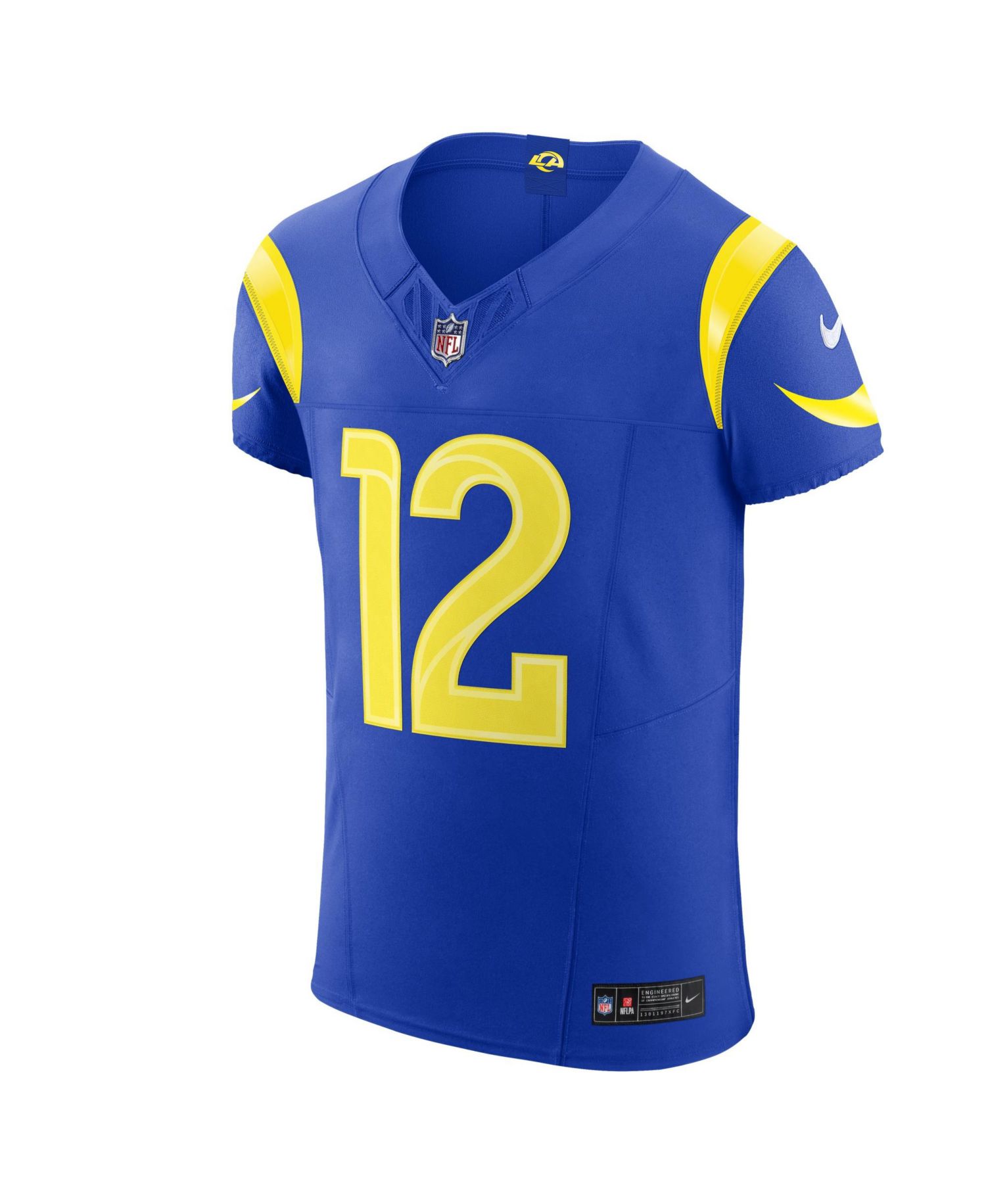 Men's Puka Nacua Royal Los Angeles Rams Team Vapor F.U.S.E. Elite Jersey