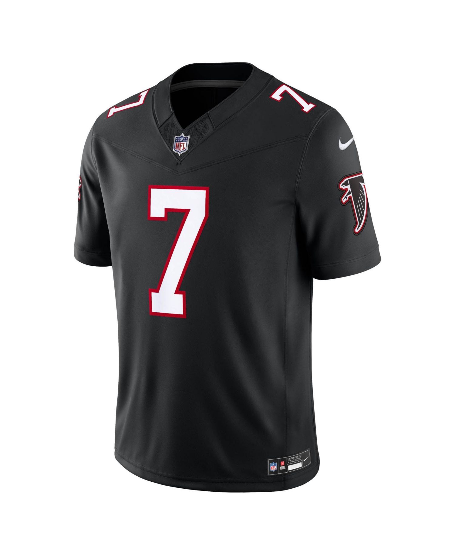 Men's Bijan Robinson Black Atlanta Falcons Alternate Throwback Vapor F.U.S.E. Stitched Limited Jersey