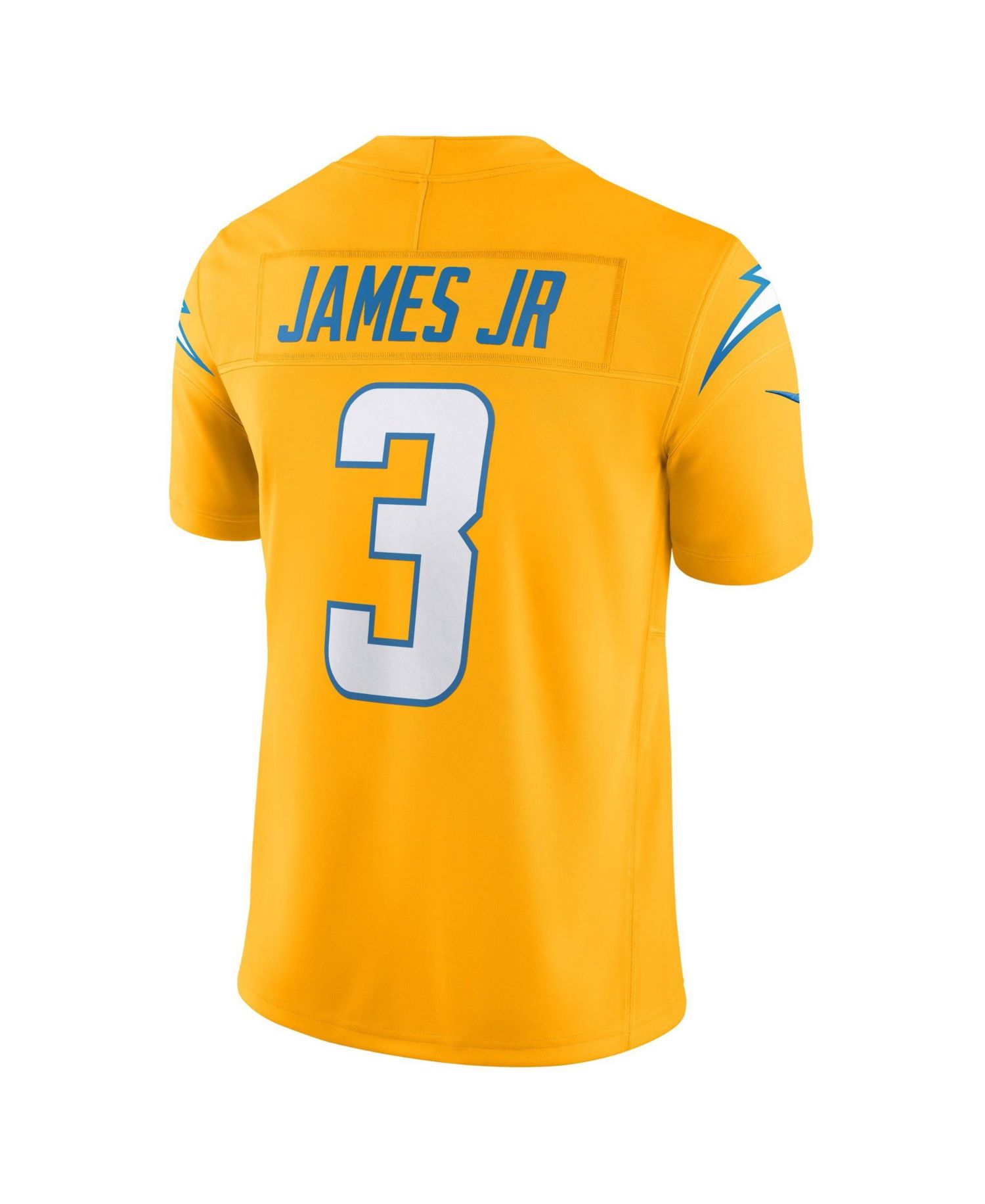 Men's Derwin James Jr. Gold Los Angeles Chargers Alternate Charger Power Vapor F.U.S.E. Limited Jersey