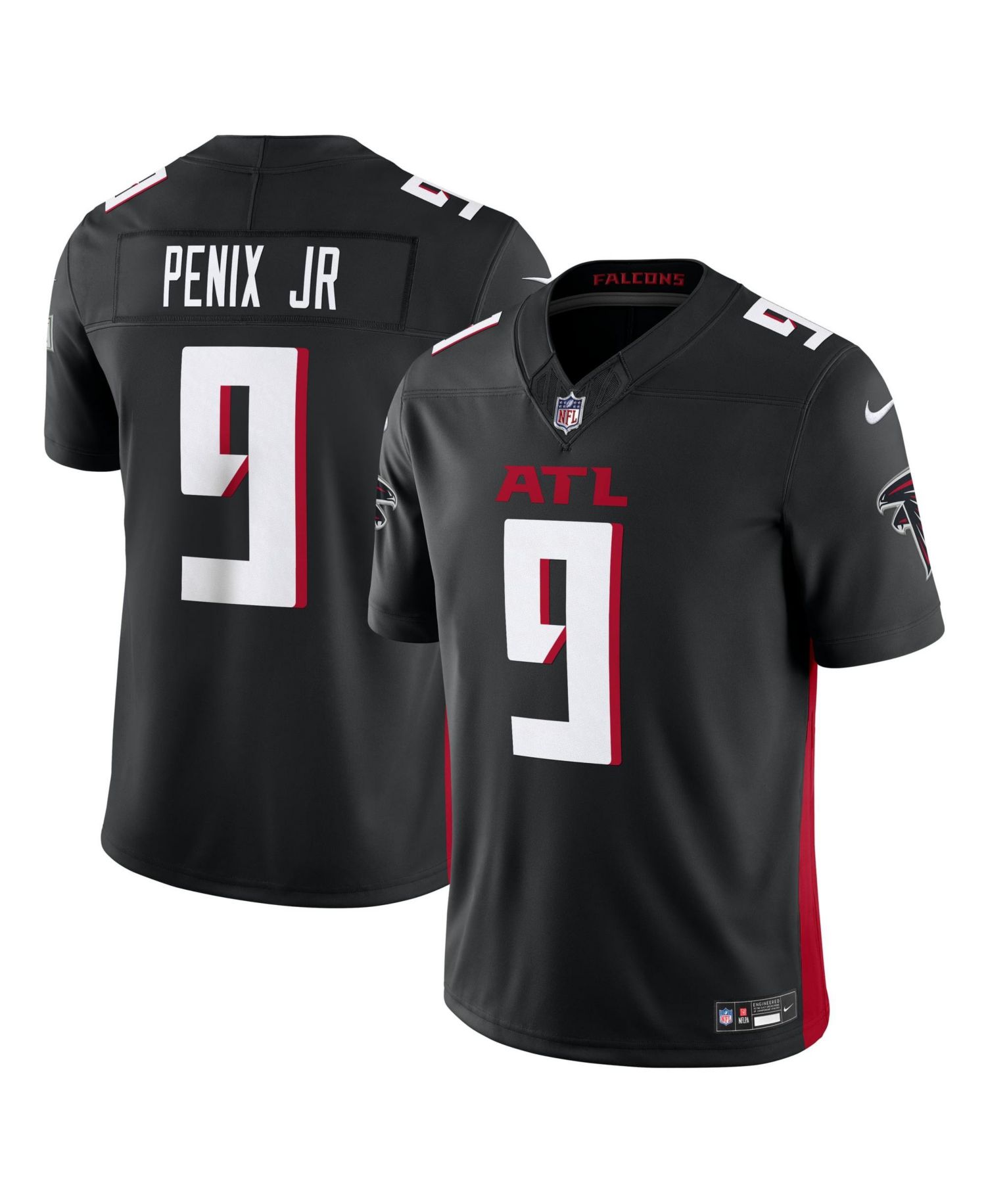 Men's Michael Penix Jr. Black Atlanta Falcons Vapor F.U.S.E. Limited Jersey