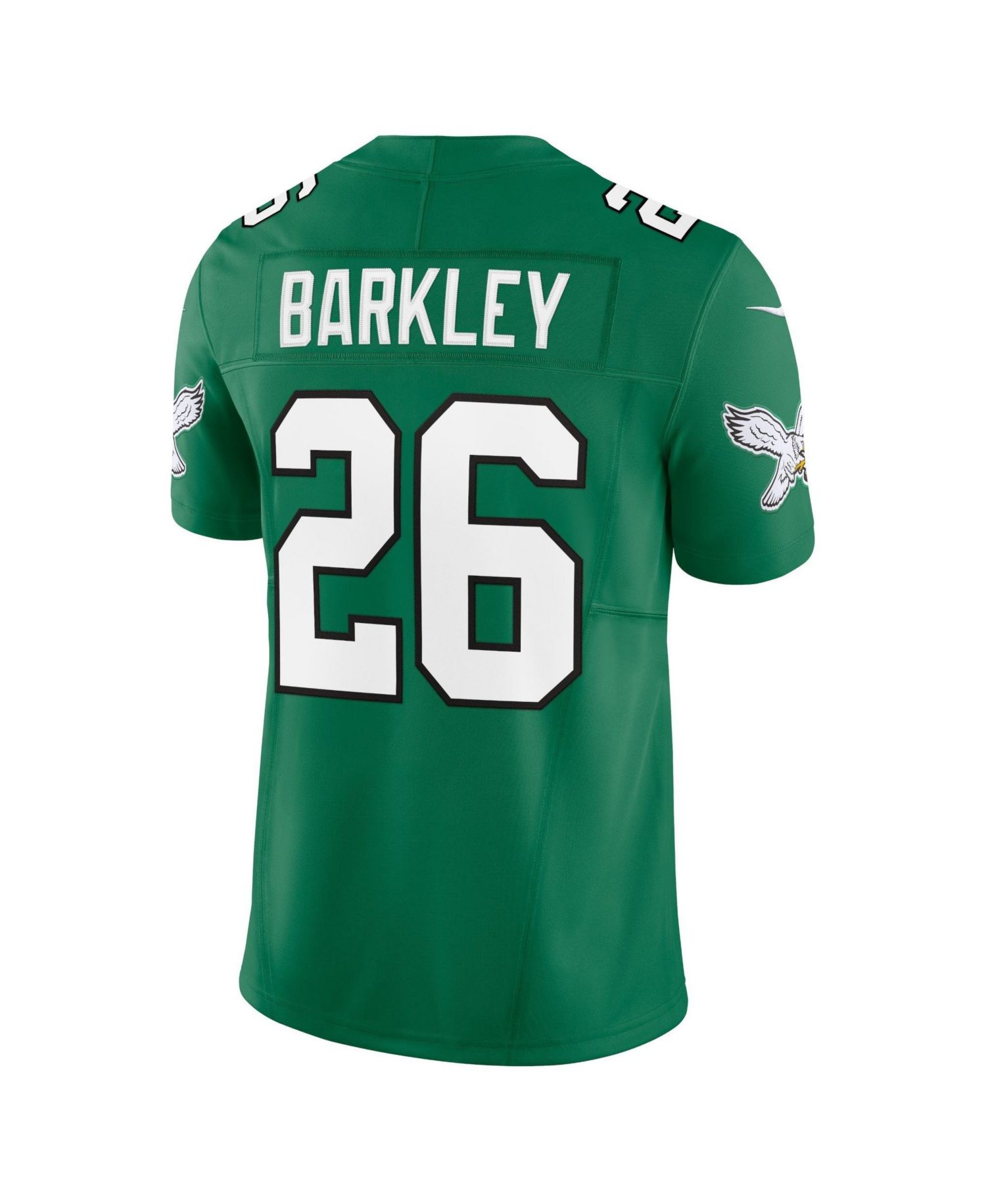 Men's Saquon Barkley Kelly Green Philadelphia Eagles Alternate Vapor F.U.S.E. Limited Jersey