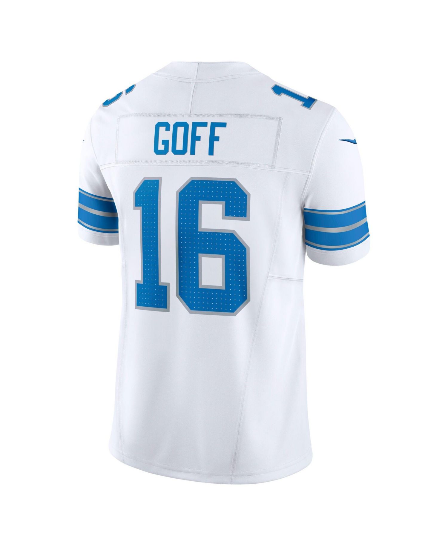 Men's Jared Goff White Detroit Lions Vapor F.U.S.E. Limited Jersey
