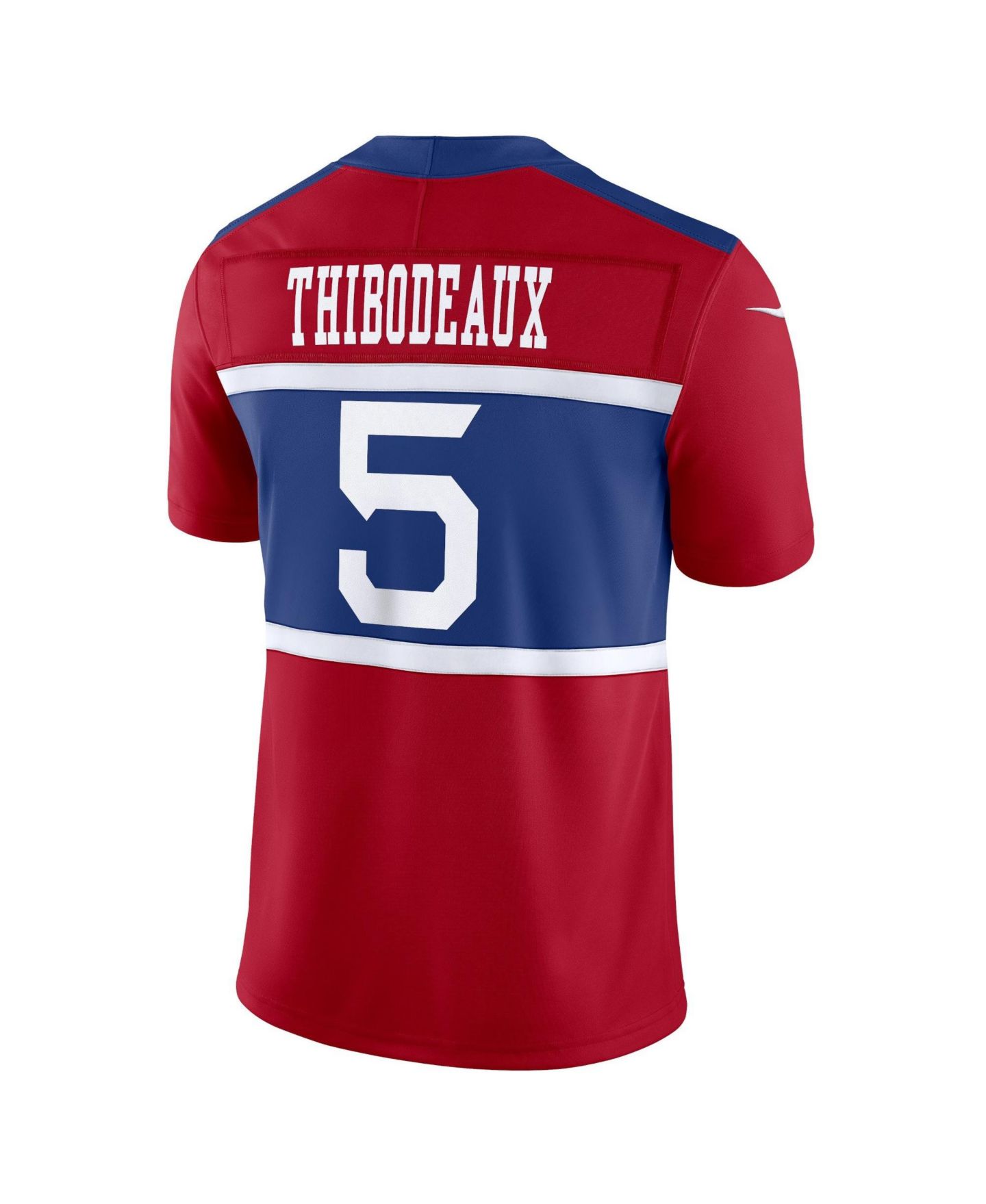 Мужской топ Nike Kayvon Thibodeaux Century Red New York Giants Alternate Vapor F.U.S.E. Limited Jersey — фото 5