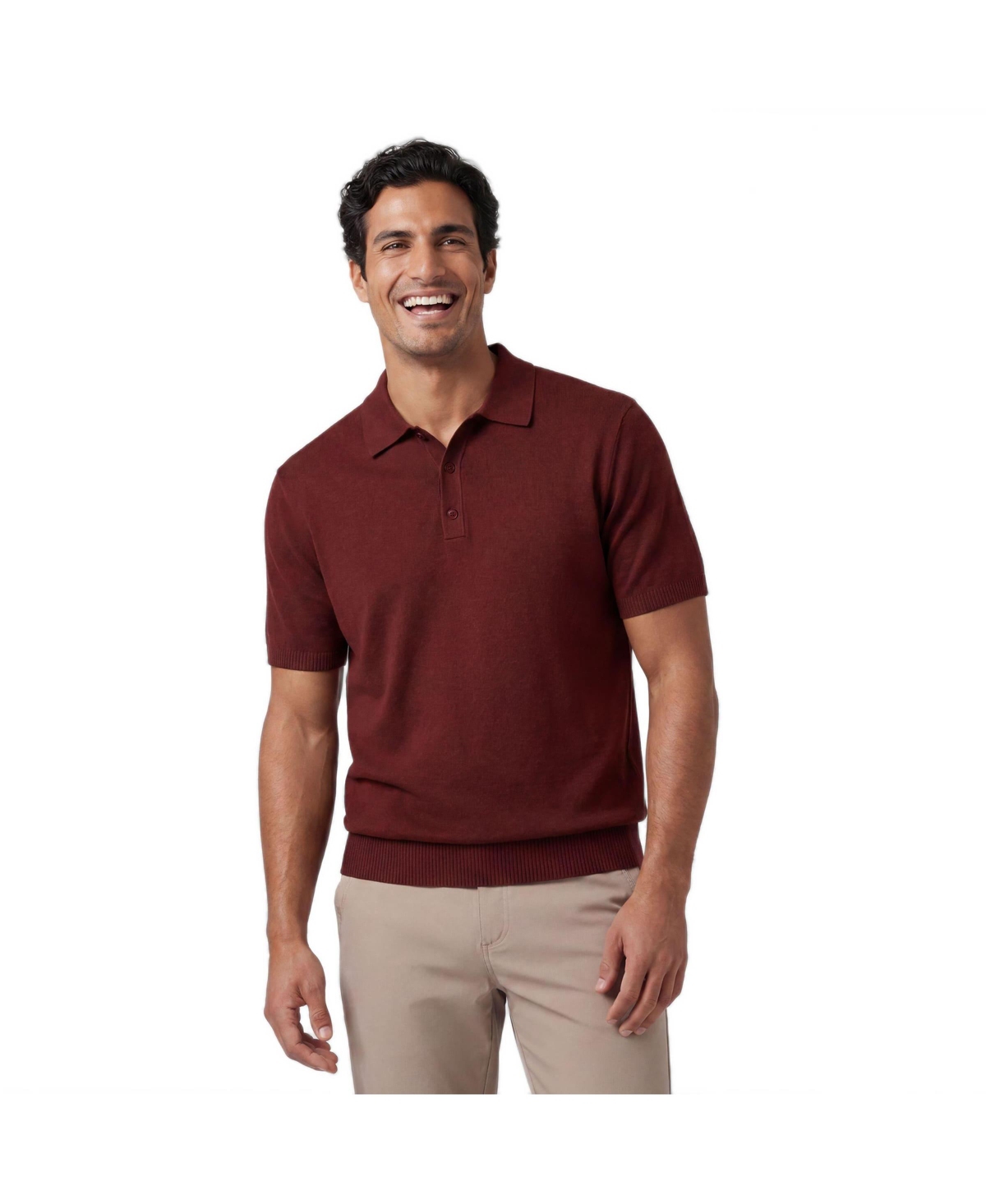 Jack Archer Men's Legacy Resort Sweater Polo