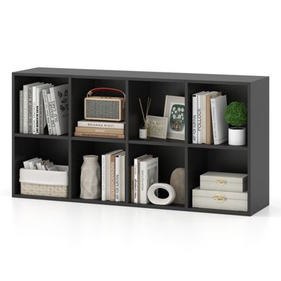 8-Cube Bookcase Storage Organizer with 2 Anti-Tipping Kits
