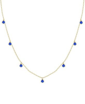 Dew Drops Necklace with Lab Grown Opal